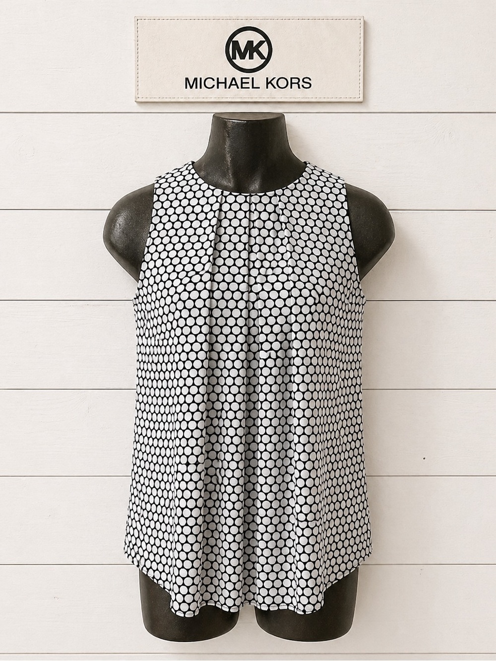 MICHAEL MICHAEL KORS – Sleeveless Printed Top – XS